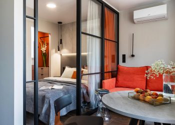 Elképesztő helykihasználás 27m2-es pici lakásban, rengeteg funkcióval