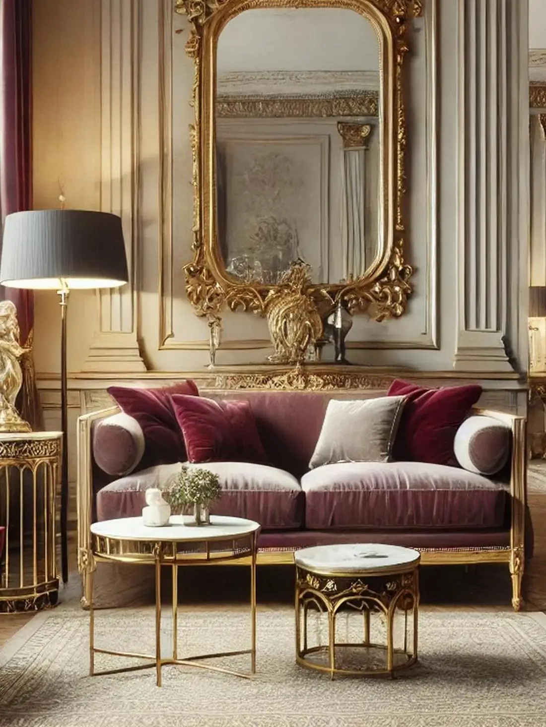 Empire stílus: impozáns, fejedelmi enteriőrök