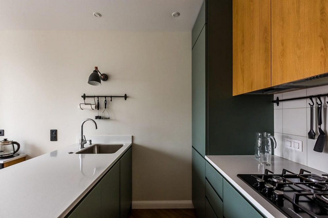 Gazdaságosan kellett kényelmes és esztétikus berendezéssel felújítani az 53m2-es tégla alkást