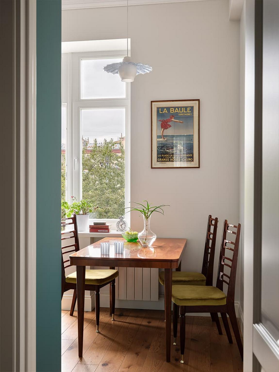 Hangulatosan eklektikus lakás vintage karakterrel téglaházban Hangulatosan eklektikus lakás vintage karakterrel téglaházban