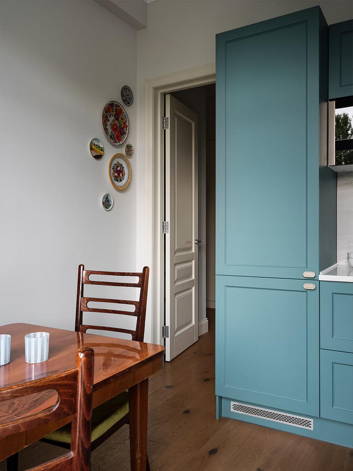 Hangulatosan eklektikus lakás vintage karakterrel téglaházban Hangulatosan eklektikus lakás vintage karakterrel téglaházban