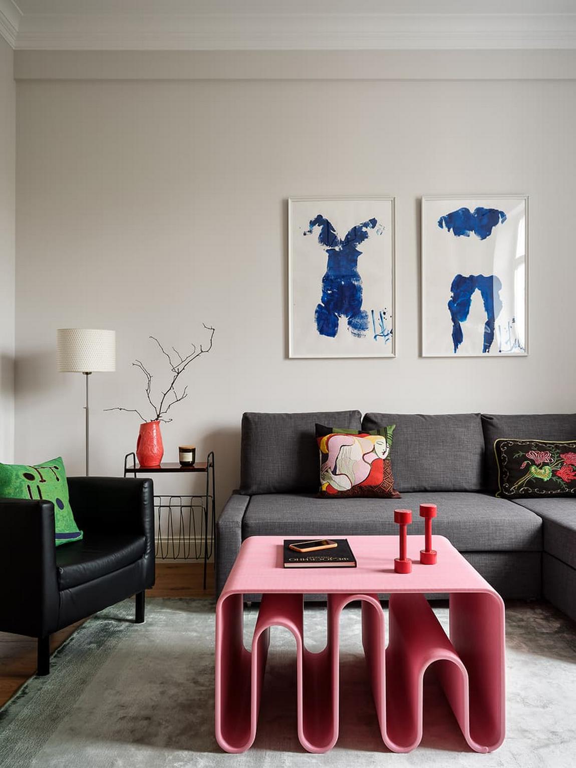 Hangulatosan eklektikus lakás vintage karakterrel téglaházban Hangulatosan eklektikus lakás vintage karakterrel téglaházban