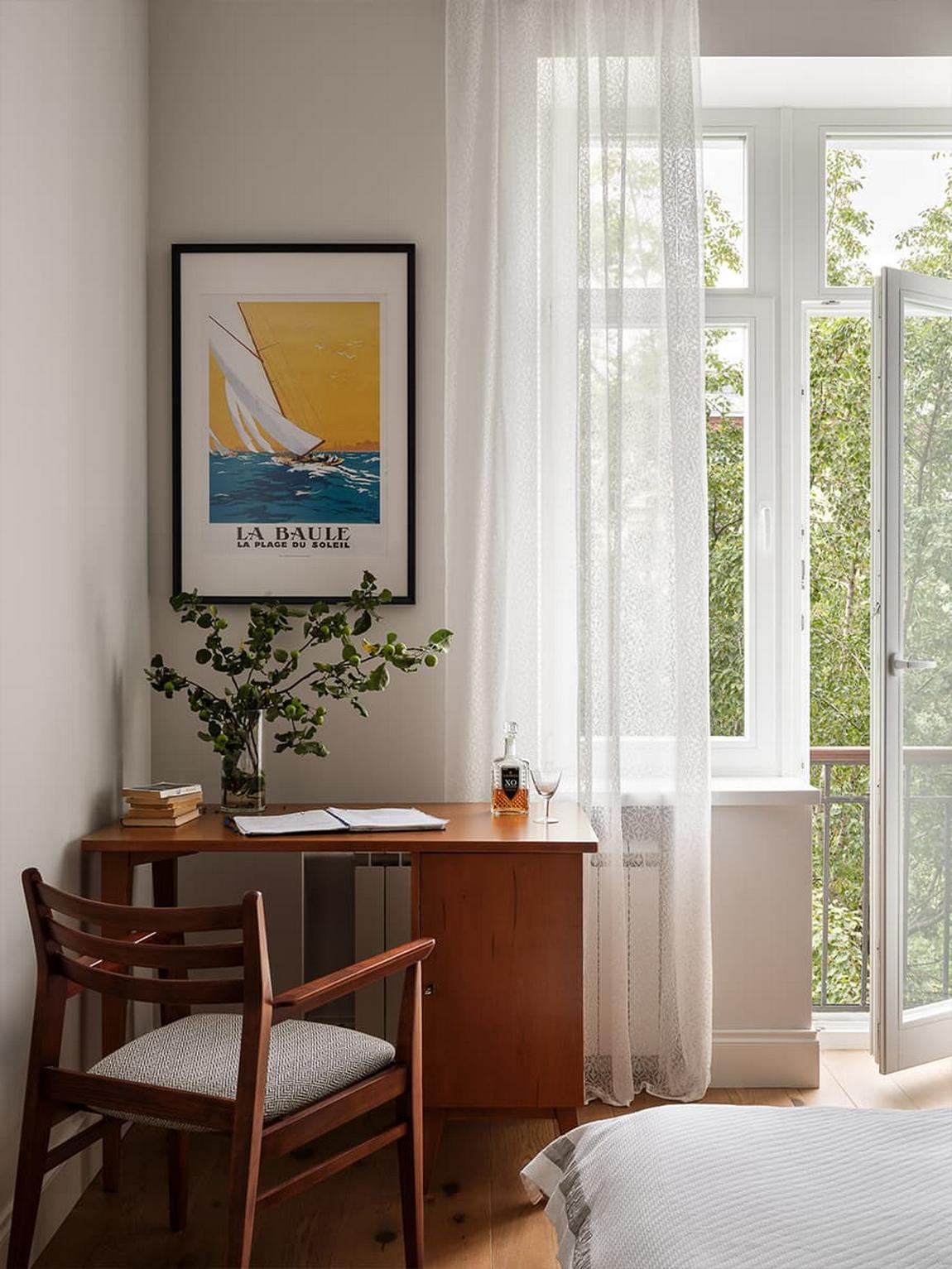 Hangulatosan eklektikus lakás vintage karakterrel téglaházban Hangulatosan eklektikus lakás vintage karakterrel téglaházban