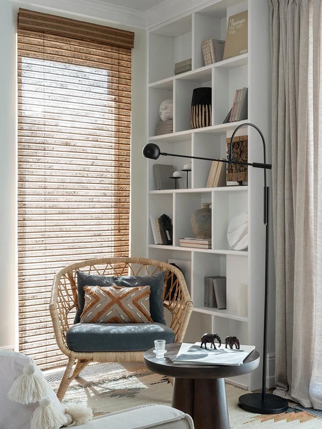 Háromszintes sorház berendezés Mallorca hangulatával, otthonos dekorációval