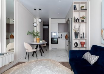 Hogyan keltett életre néhány szín egy alapvetően semleges, klasszikus enteriőrt