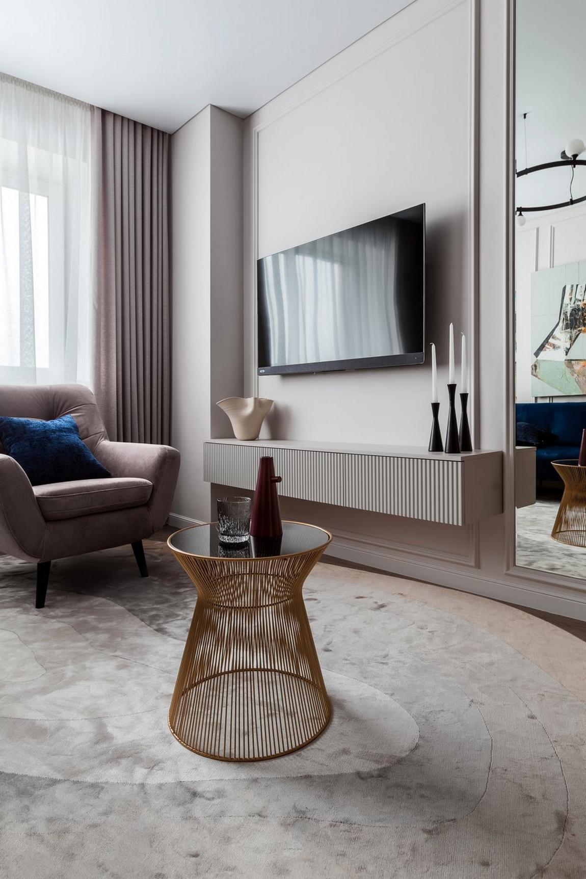 Hogyan keltett életre néhány szín egy alapvetően semleges, klasszikus enteriőrt