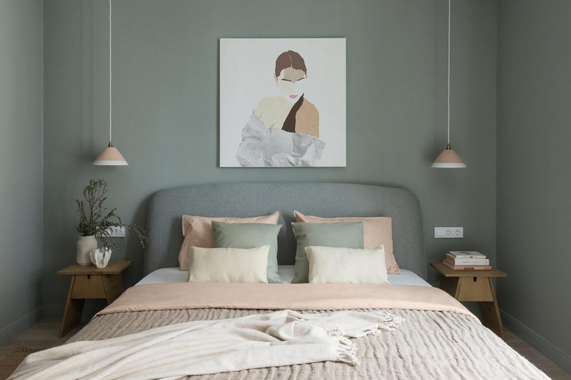 Lakásdekoráció kellemes pasztellszínekkel, monokróm terek természetes hangulattal