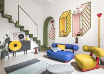 Memphis stílus a lakberendezésben - játékos formák és élénk színek