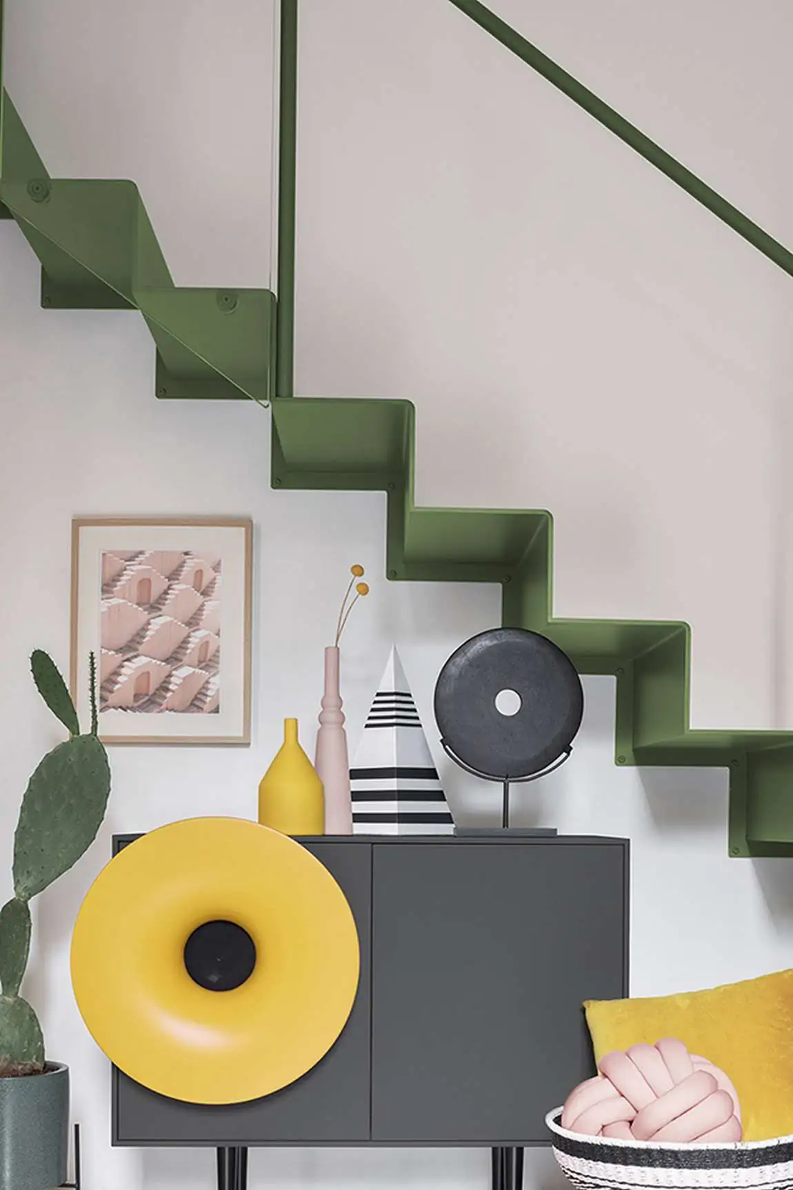 Memphis stílus a lakberendezésben - játékos formák és élénk színek