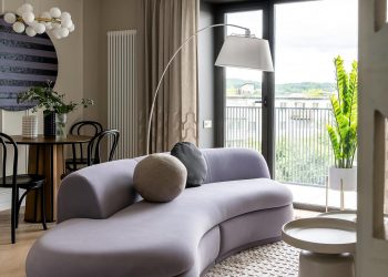 Modern klasszikus egy csipetnyi francia eleganciával 37m2-en