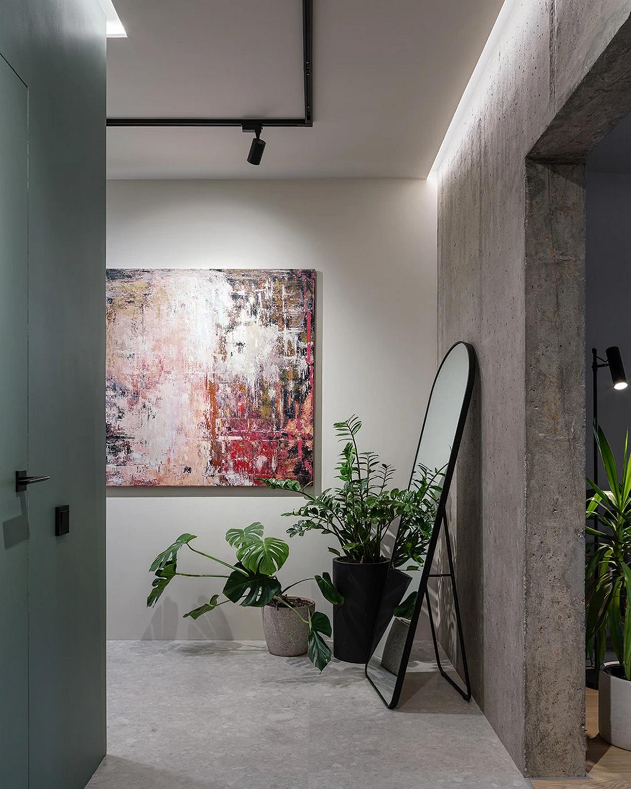 Belsőépítész házaspár otthona: nagy konyhasziget, színek, fa, kevés nyers beton Belsőépítész házaspár otthona: nagy konyhasziget, színek, fa, kevés nyers beton