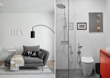 Fehér dekoráció lett a legpraktikusabb döntés egy pici lakásban