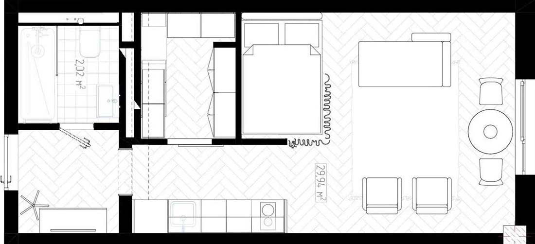 Fehér dekoráció lett a legpraktikusabb döntés egy pici lakásban