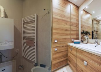 Fürdőszoba felújítás példa Koppány Kata lakberendezőtől: tér és stílus teljes átalakítása