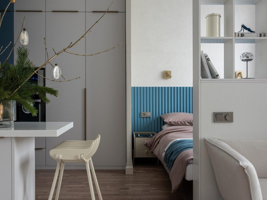 Kicsi, de ütős: egy fiatalnak álomotthon a 28m2-es lakás