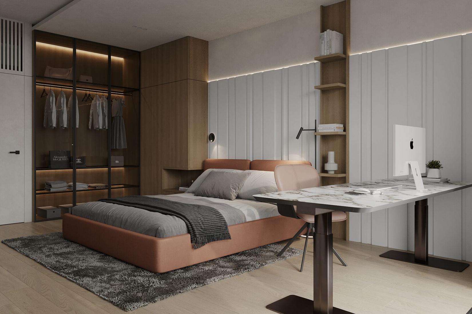 Kő, fa, falpanel: férfi otthona modern megoldásokkal és természetes anyagokkal Kő, fa, falpanel: férfi otthona modern megoldásokkal és természetes anyagokkal