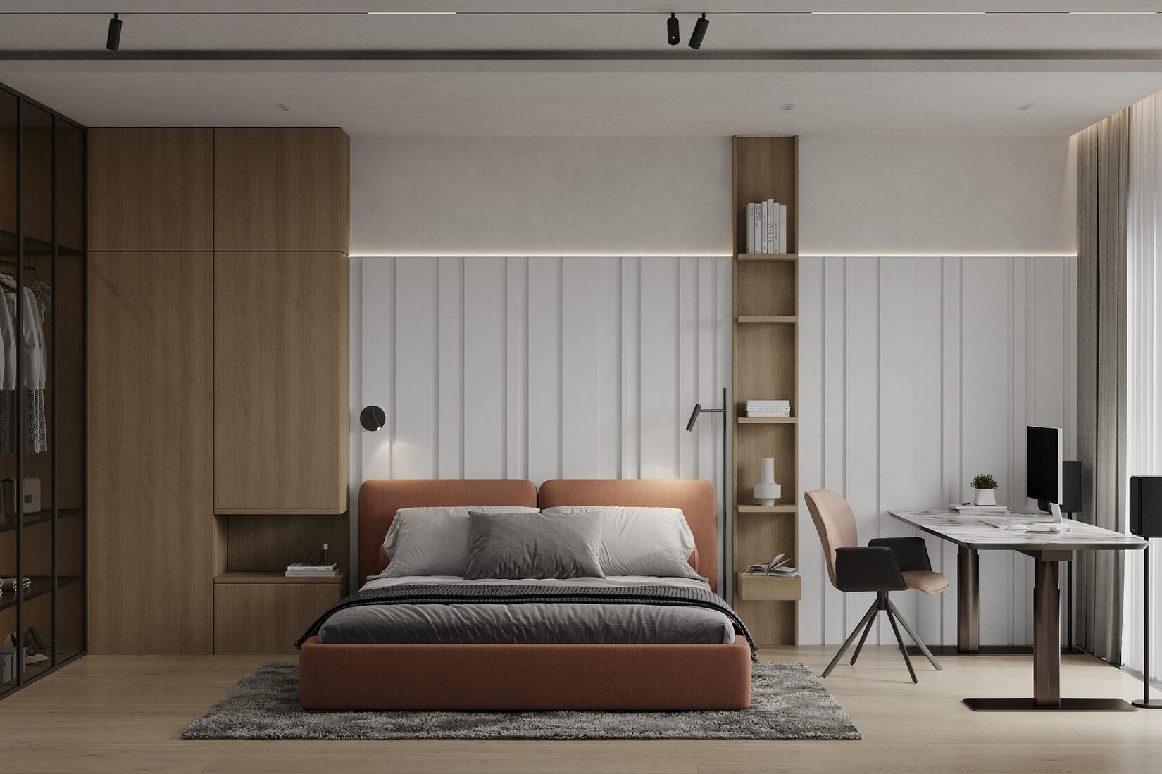 Kő, fa, falpanel: férfi otthona modern megoldásokkal és természetes anyagokkal Kő, fa, falpanel: férfi otthona modern megoldásokkal és természetes anyagokkal