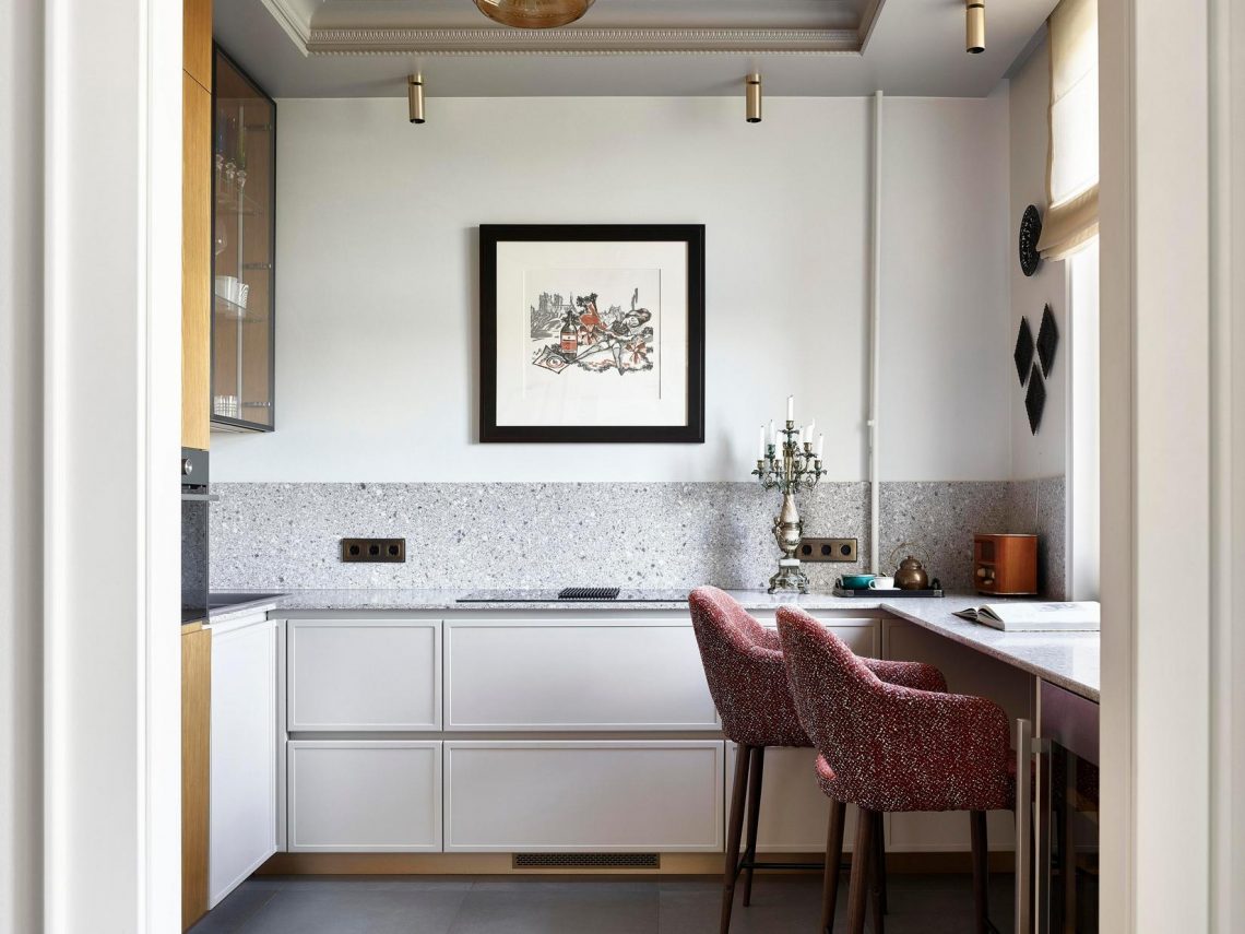 Műtárgy és vintázs gyűjteményt kellett szépen elhelyezni házaspár 60m2-es otthonában