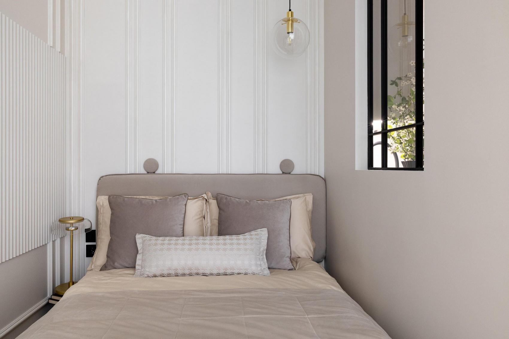 Nemcsak a berendezés ötletes, de a bájos franciás hangulat is szuper a mini lakásban Nemcsak a berendezés ötletes, de a bájos franciás hangulat is szuper a mini lakásban