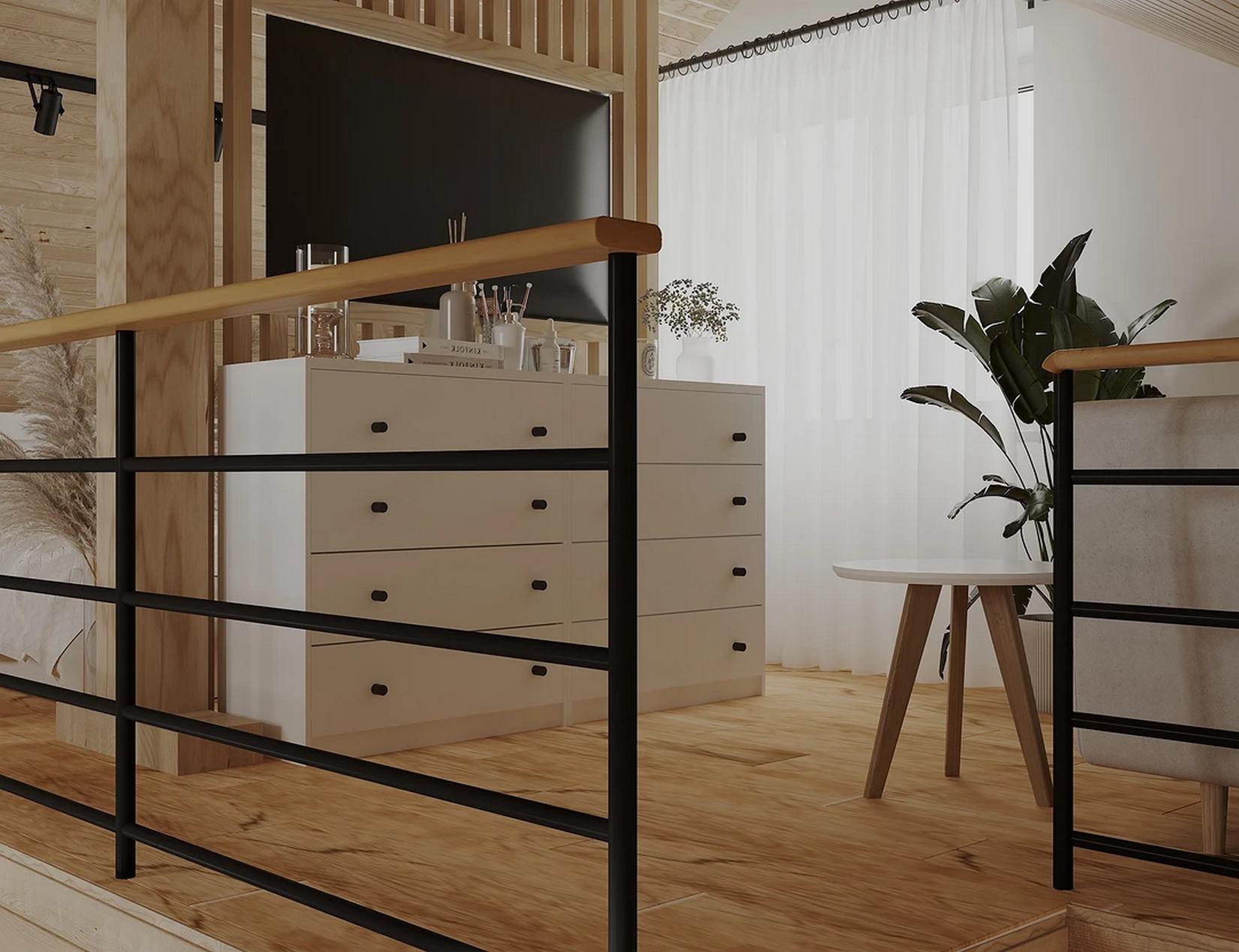 Otthonos kis ház, ami 51m2-en a tágas tér élményét nyújtja Otthonos kis ház, ami 51m2-en a tágas tér élményét nyújtja