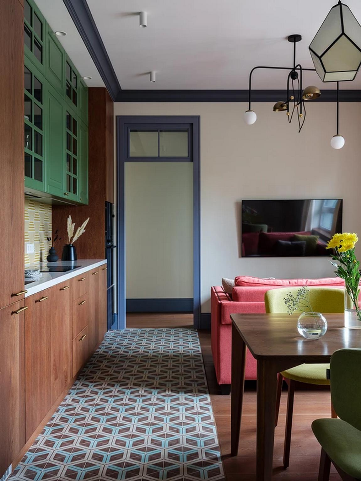 Színes otthonra vágyott a család, eklektikus, otthonos lett a berendezés 90m2-en Színes otthonra vágyott a család, eklektikus, otthonos lett a berendezés 90m2-en