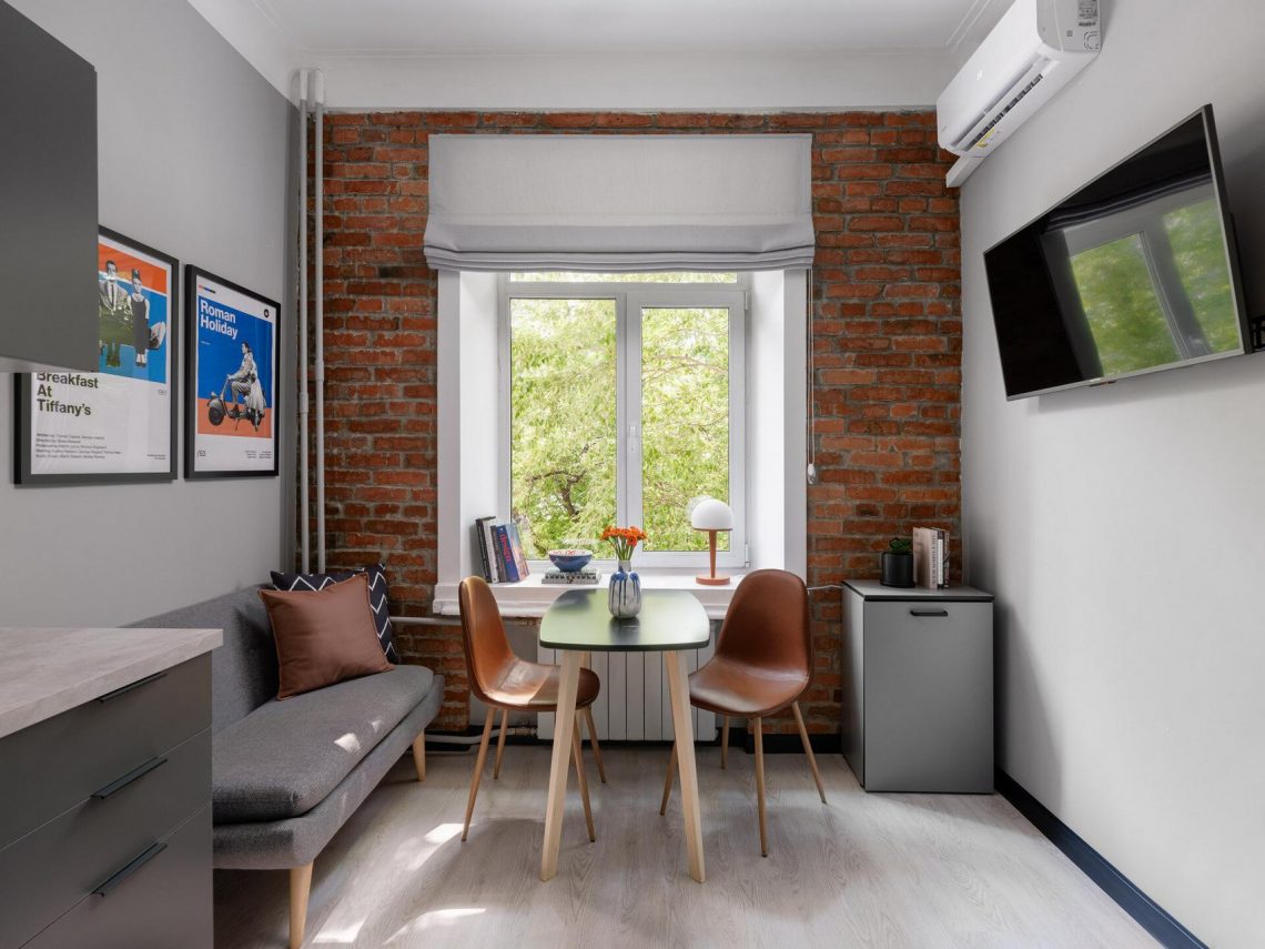 Szobából önálló lakás stílusos, praktikus berendezéssel, 16m2