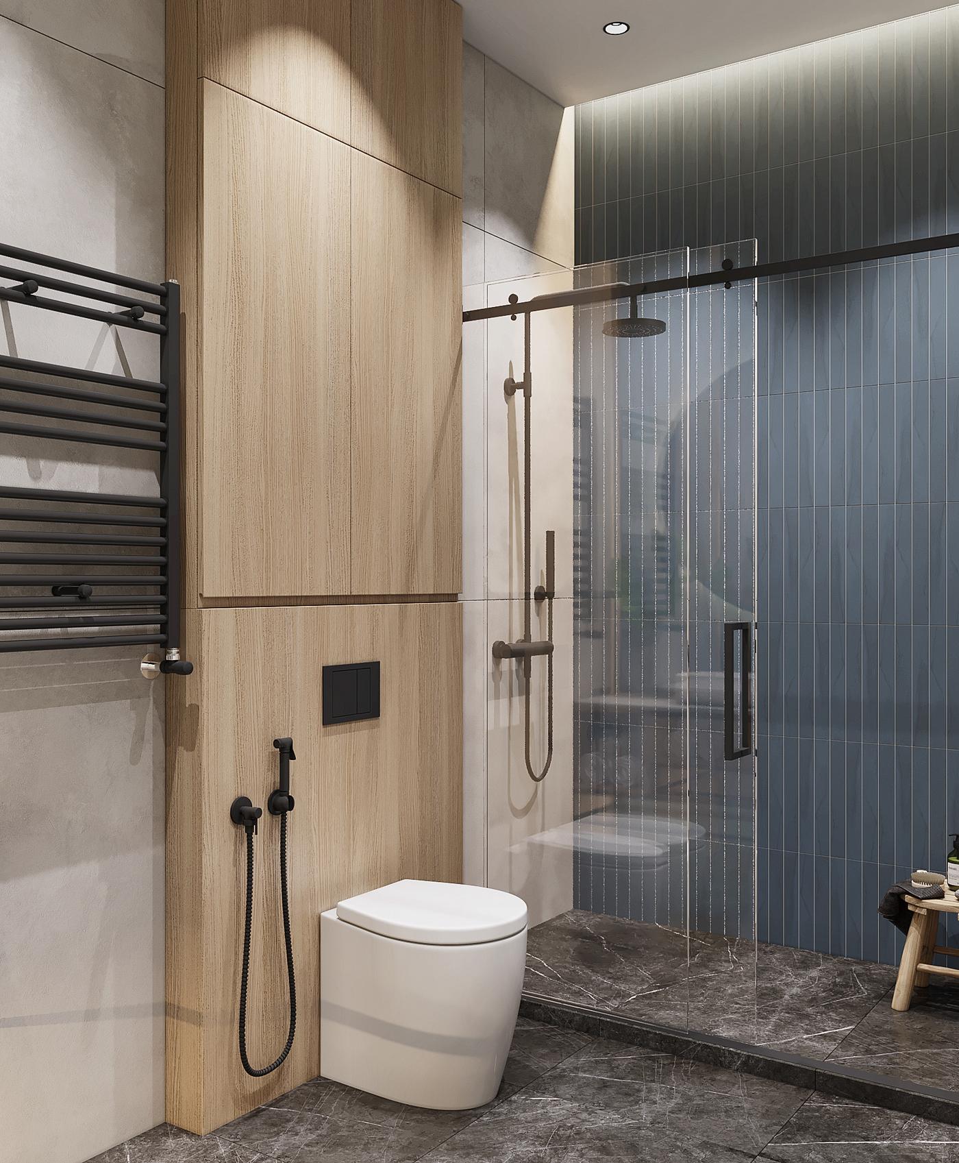 Egyterű, mégis funkcionálisan tagolt: modern férfi lakás precízen tervezett részletekkel Egyterű, mégis funkcionálisan tagolt: modern férfi lakás precízen tervezett részletekkel