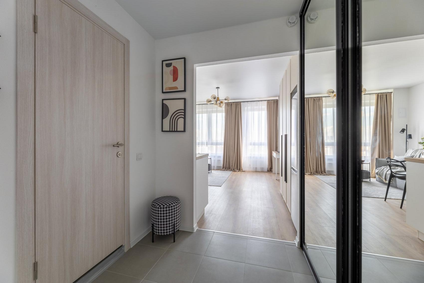 Ezekkel a megoldásokkal spóroltak a diáknak berendezett kis lakás felújítása során Ezekkel a megoldásokkal spóroltak a diáknak berendezett kis lakás felújítása során