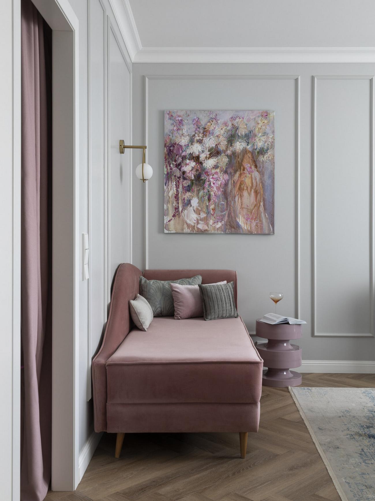 Fiatal doktornő szépen berendezett egyszobás kis lakása - romantikus enteriőr