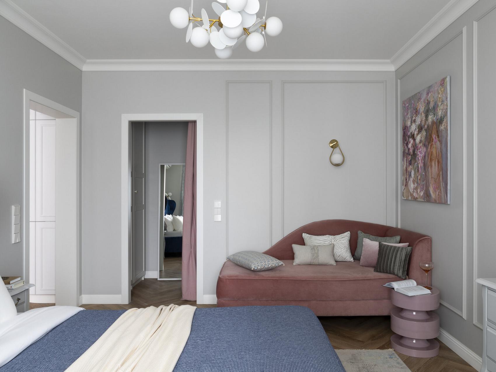 Fiatal doktornő szépen berendezett egyszobás kis lakása - romantikus enteriőr