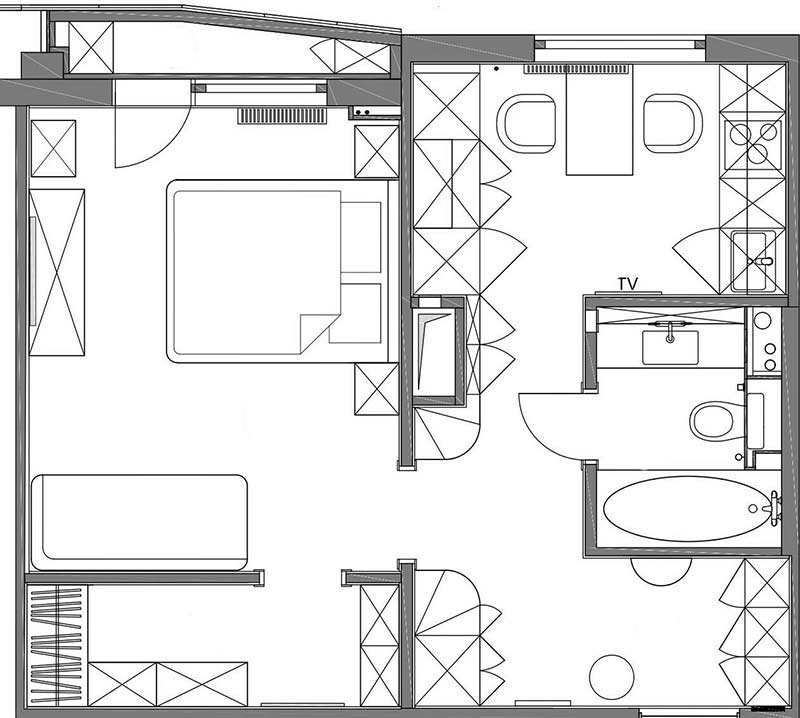 Fiatal doktornő szépen berendezett egyszobás kis lakása - romantikus enteriőr