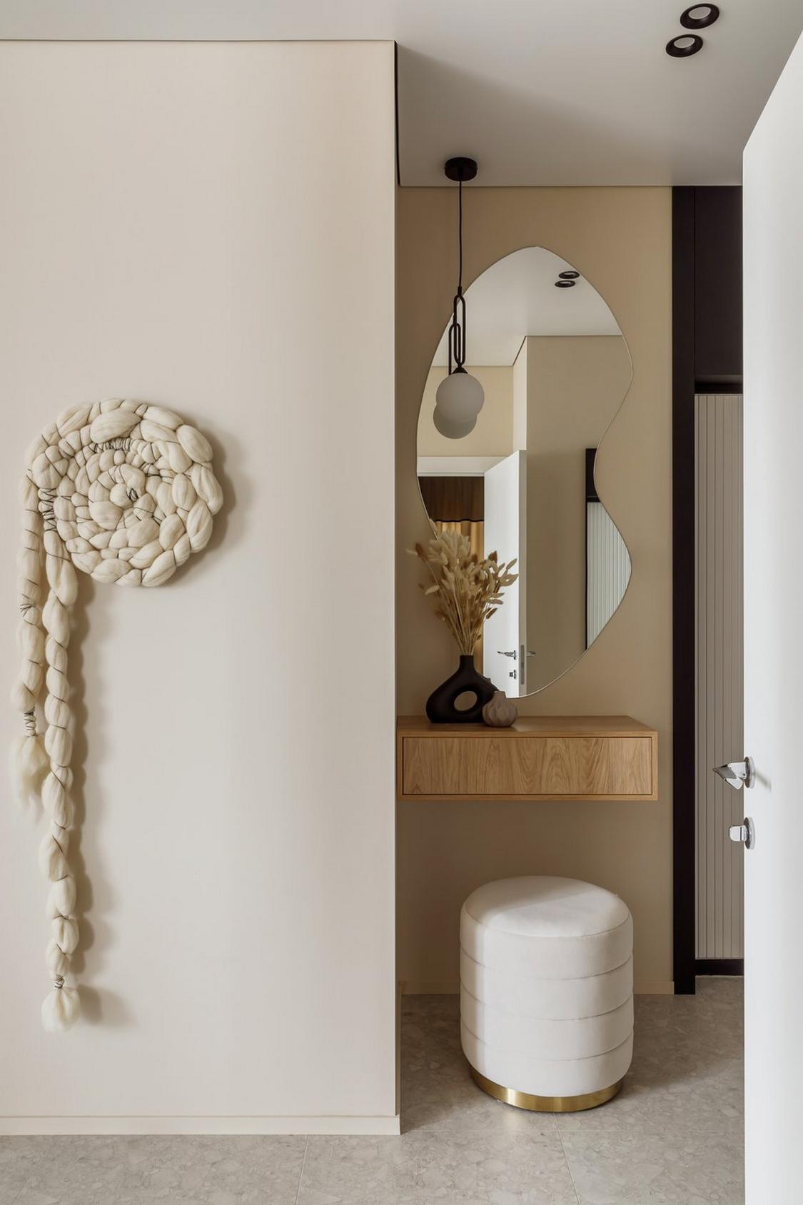 Fiatal házaspár első közös lakása: japandi stílus, finom, természetes színárnyalatok Fiatal házaspár első közös lakása: japandi stílus, finom, természetes színárnyalatok