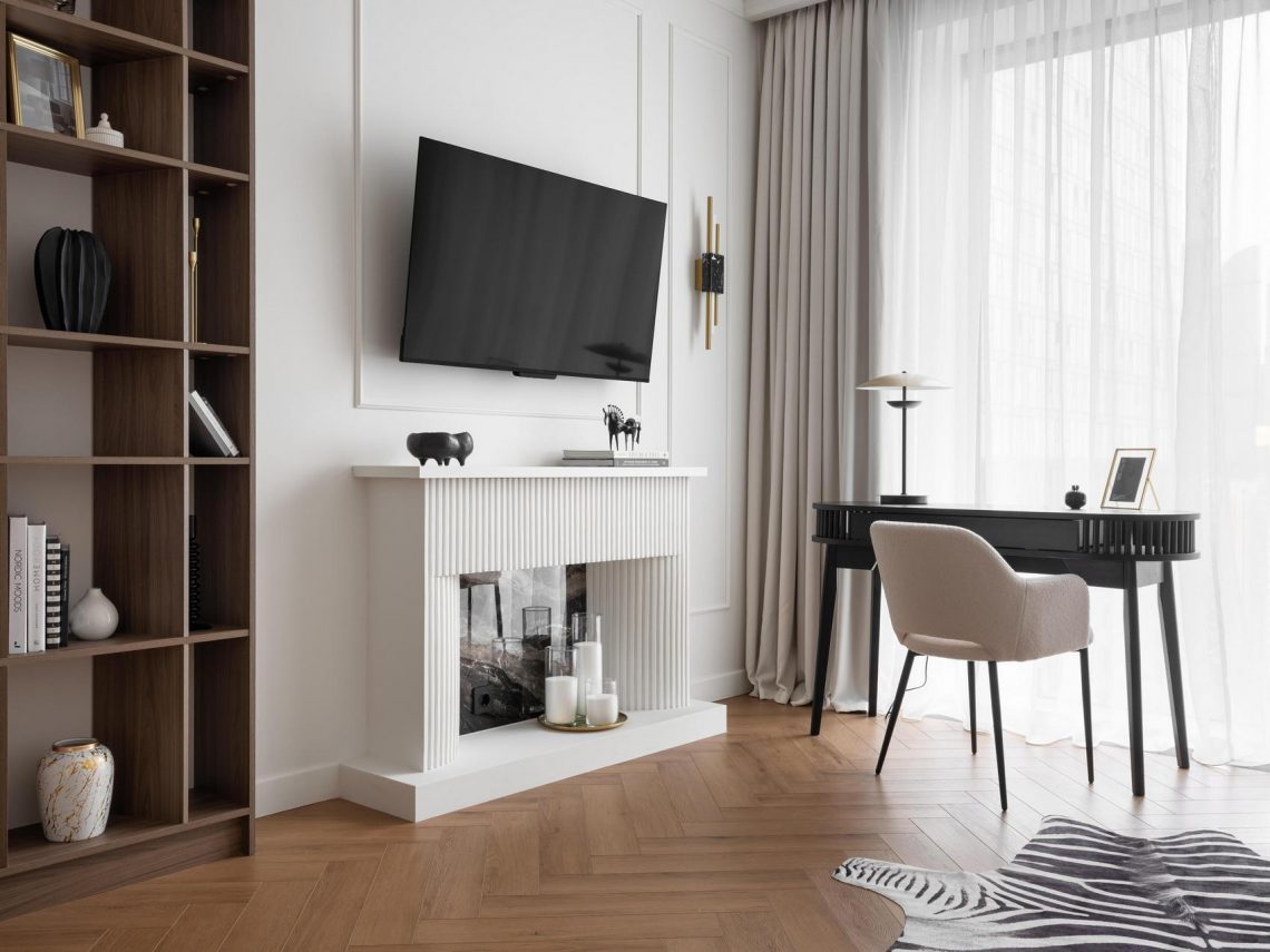 Franciás hangulat felesleges túlzások nélkül kis lakásban