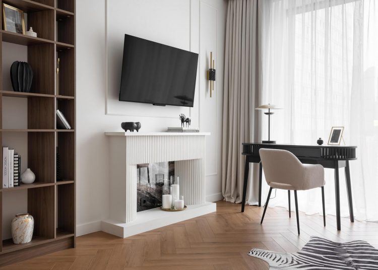 Franciás hangulat felesleges túlzások nélkül kis lakásban