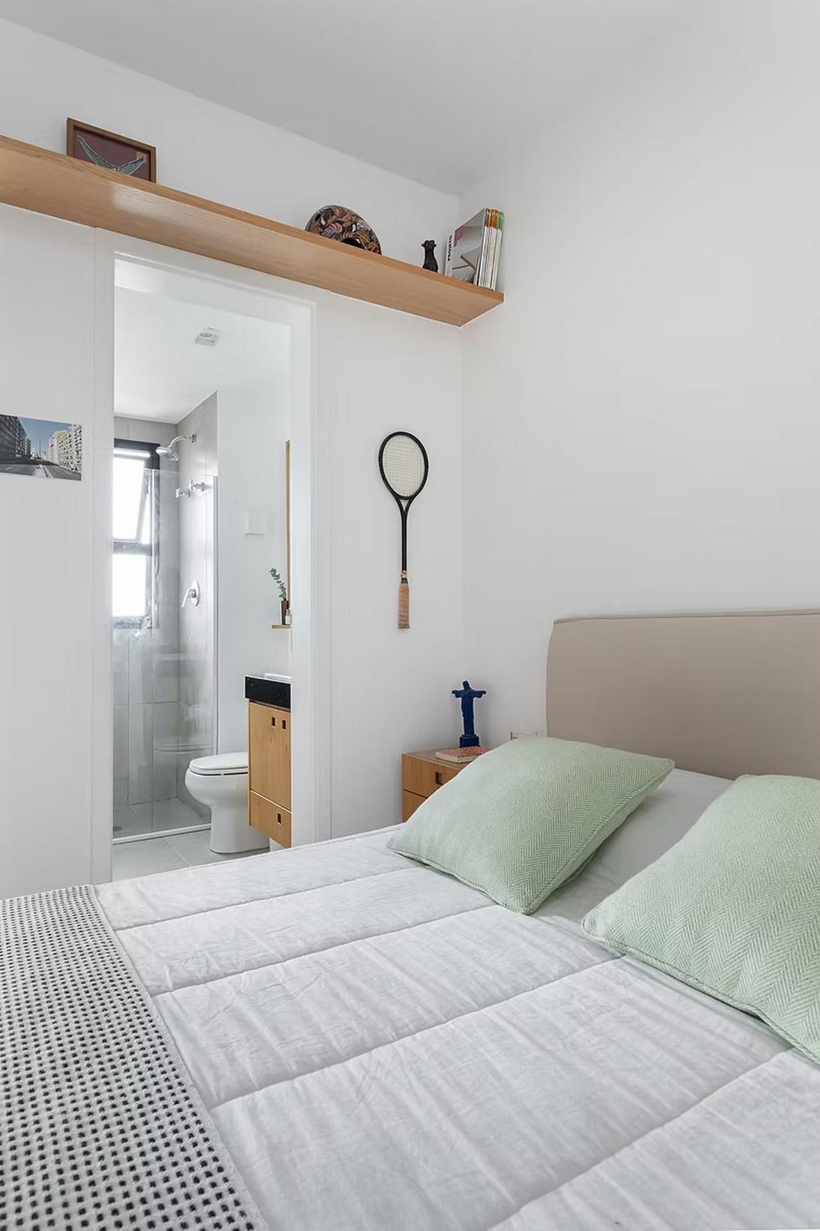 Intelligens megoldásokkal használta ki a kis teret a fiatal pár 31m2-en