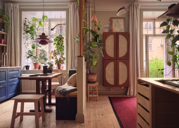 Korábban házmester lakás, most bájos skandináv stílusú otthon