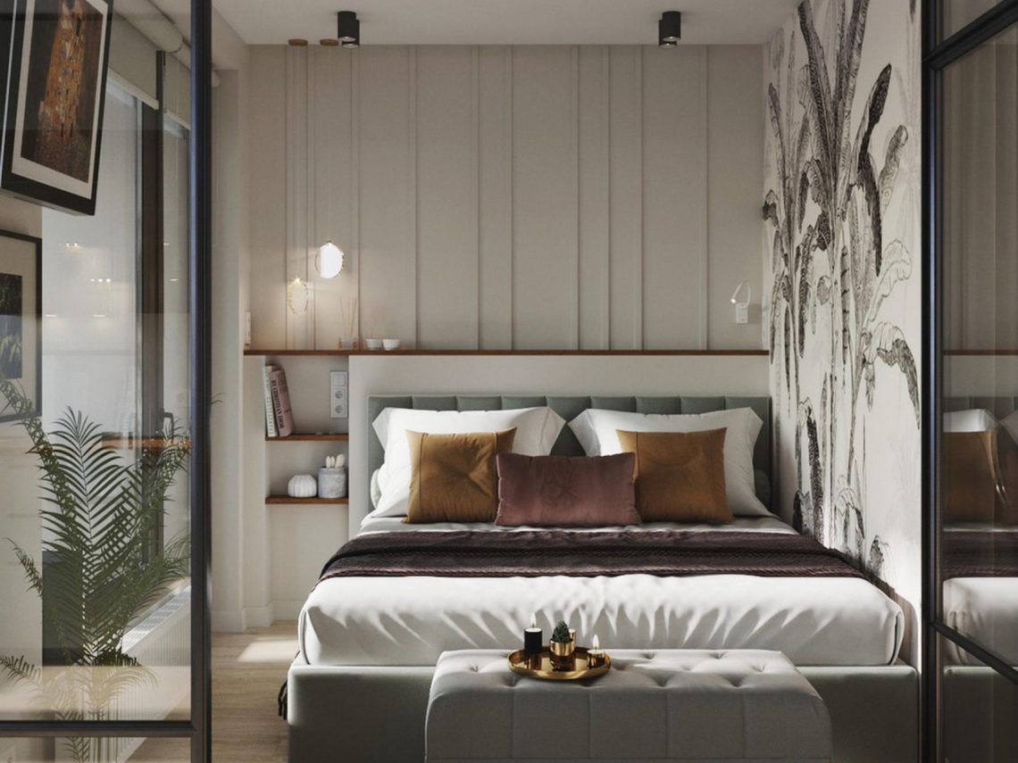 Nappali nélkül is kényelmes a fiatal nő új, természetesre hangolt otthona