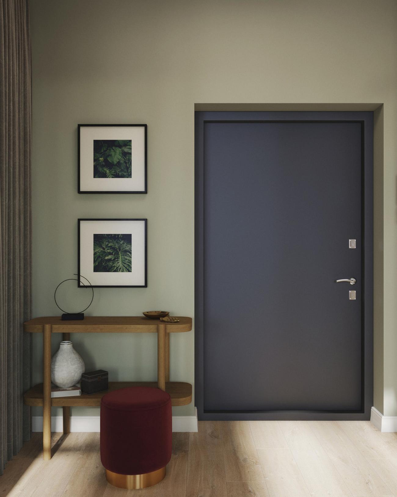 Nappali nélkül is kényelmes a fiatal nő új, természetesre hangolt otthona