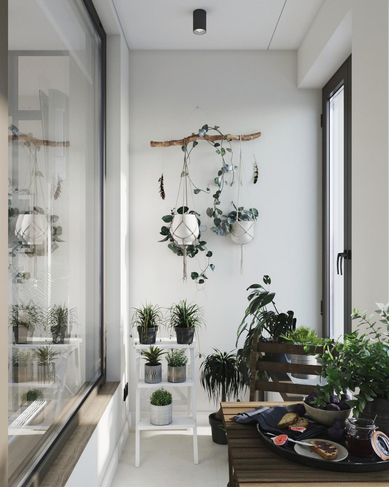 Nappali nélkül is kényelmes a fiatal nő új, természetesre hangolt otthona