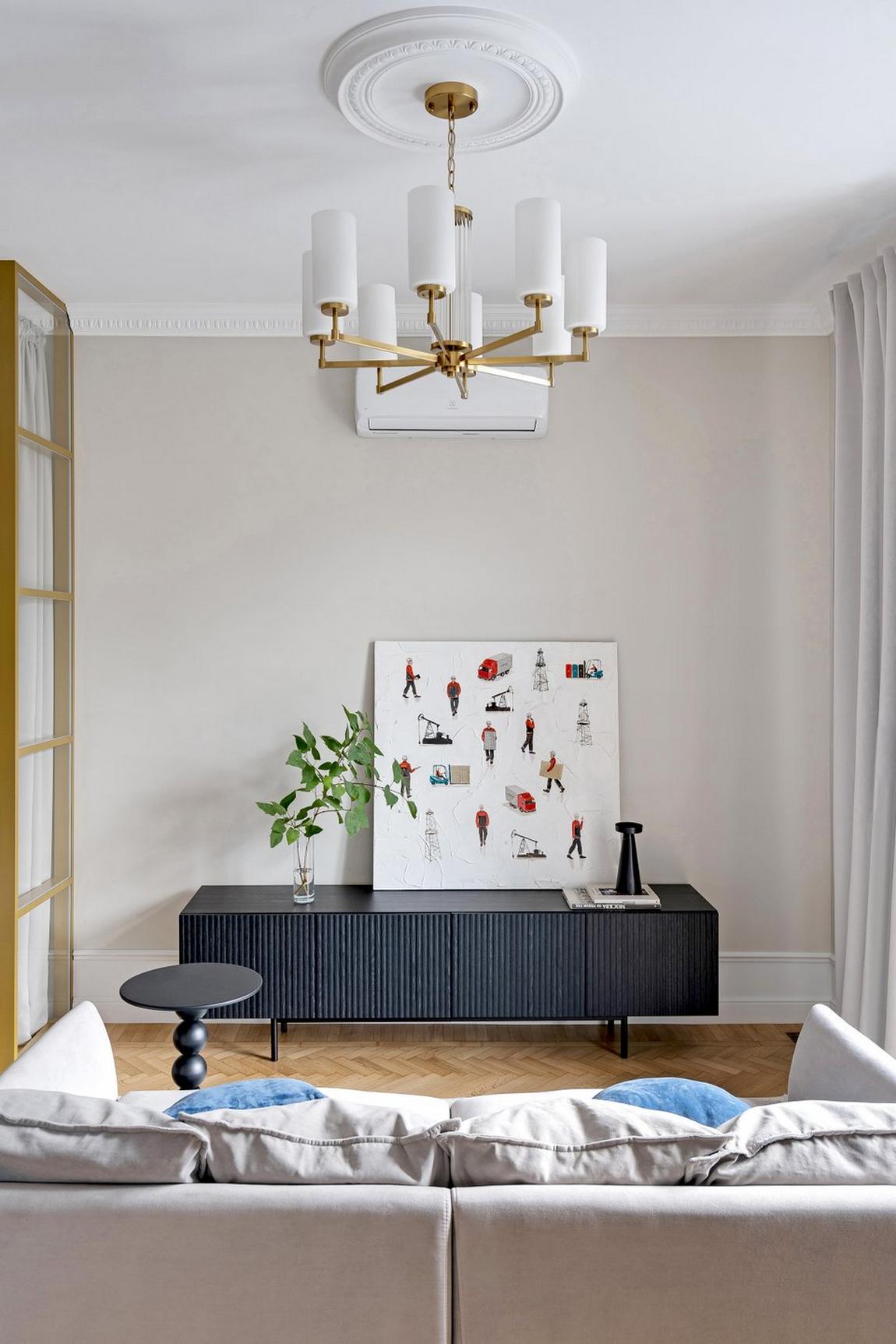 Ne legyen modern minimál - kérte az 50m2-es lakás tulajdonosa