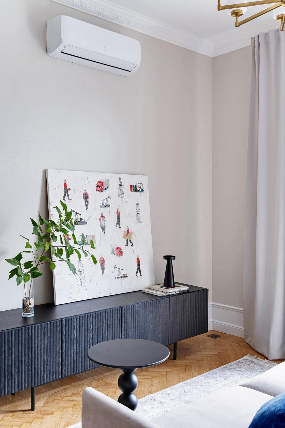 Ne legyen modern minimál - kérte az 50m2-es lakás tulajdonosa