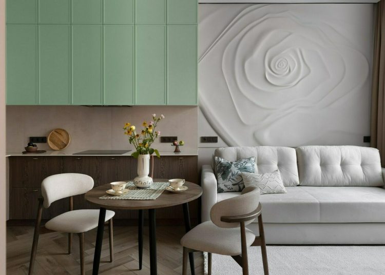 Sok szép és érdekes faldekoráció anya és fia felújított otthonában