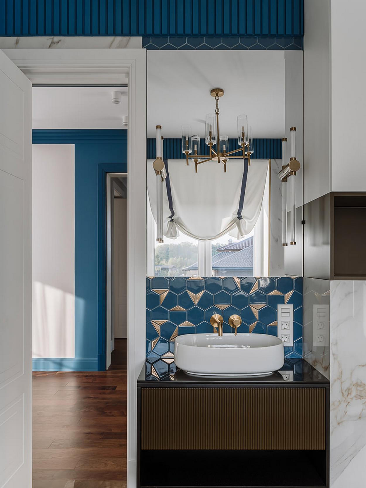 Vidéki ház színes, modern klasszikus berendezése: háromgyermekes család szép otthona Vidéki ház színes, modern klasszikus berendezése: háromgyermekes család szép otthona