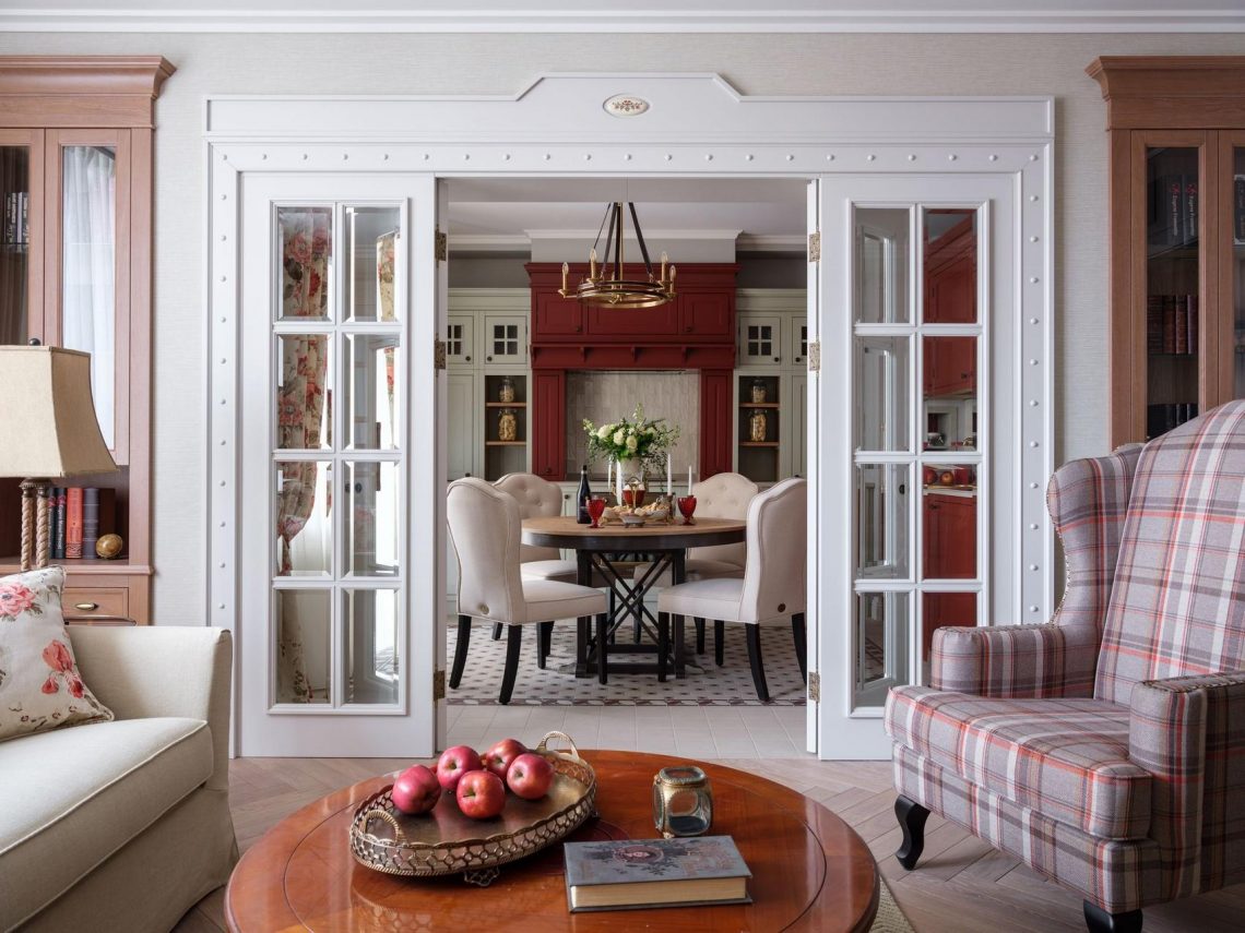 Angol klasszikus stílus otthonosan szülőknek vásárolt lakásban