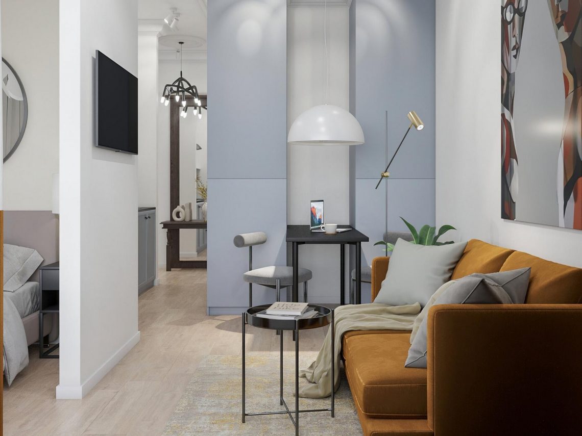 Egyedül élő, középkorú nő szépen berendezett lakása: romantikus, eklektikus enteriőr