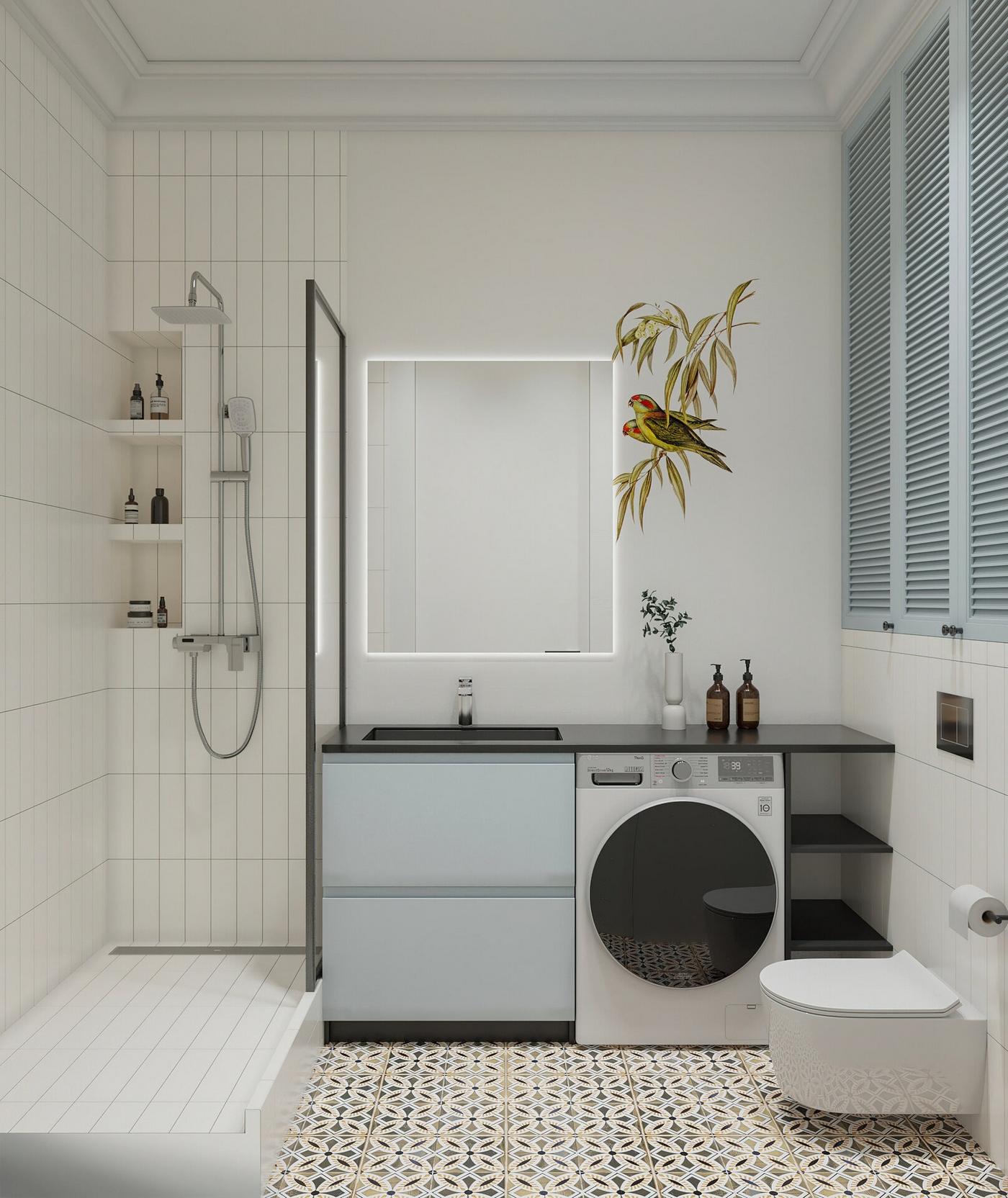 Egyedül élő, középkorú nő szépen berendezett lakása: romantikus, eklektikus enteriőr Egyedül élő, középkorú nő szépen berendezett lakása: romantikus, eklektikus enteriőr