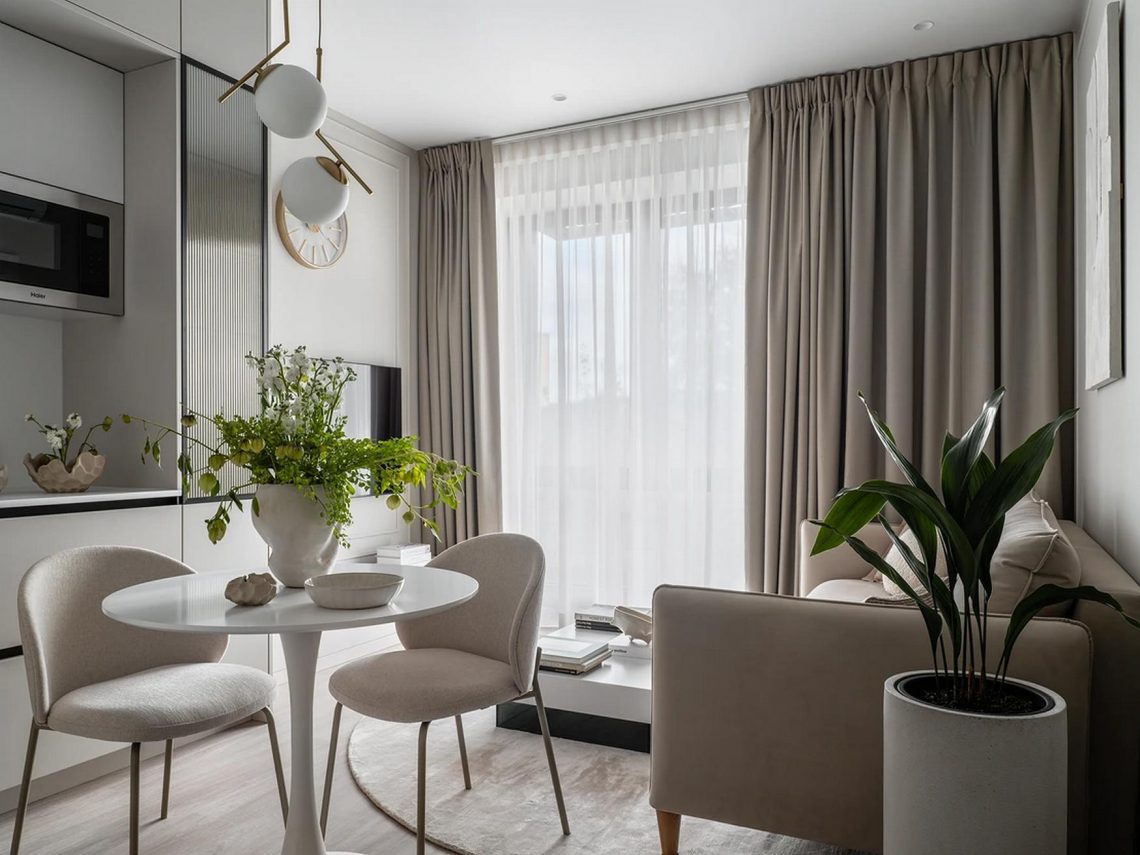 Ha nem vagy biztos a színekben: világos, lágy, természetes enteriőr