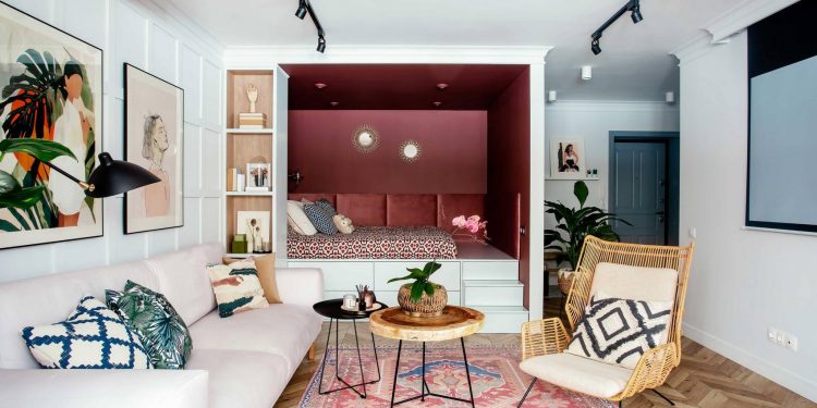 Így alakíthatsz ki nyitott, mégis kuckós hangulatú hálófülkét