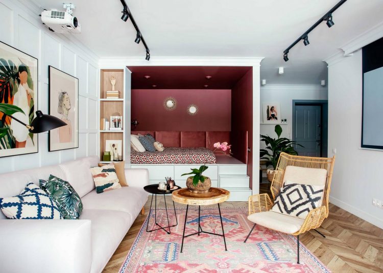 Így alakíthatsz ki nyitott, mégis kuckós hangulatú hálófülkét