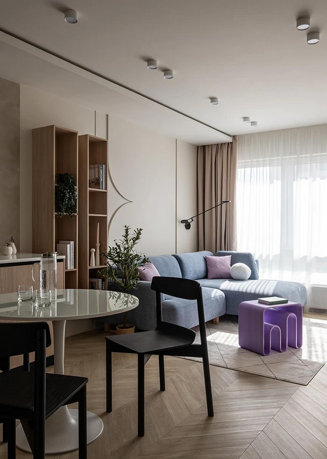 Így hozhatsz létre divatos, de visszafogott enteriőrt kis lakásban Így hozhatsz létre divatos, de visszafogott enteriőrt kis lakásban